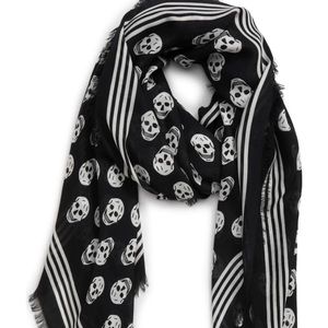 Alexander McQueen Skull Print Scarf